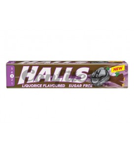 Caramelo Halls Regaliz sin azucar