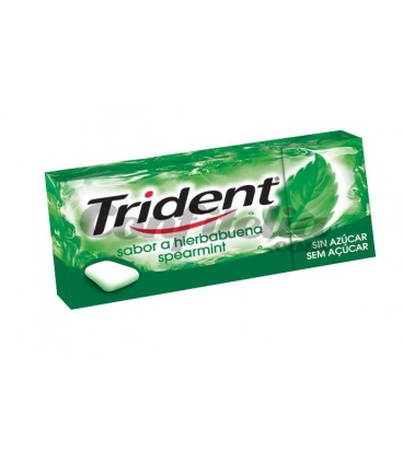 Chewing gum Trident dagrees Fresh spearmint sugarfree