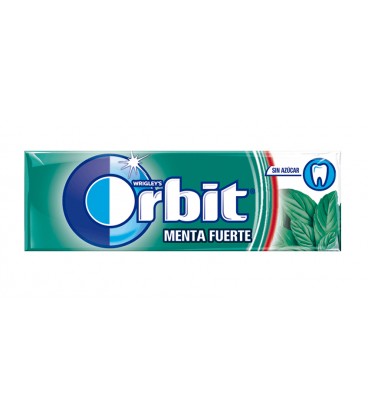 Orbit dragee strong mint gum sugarfree