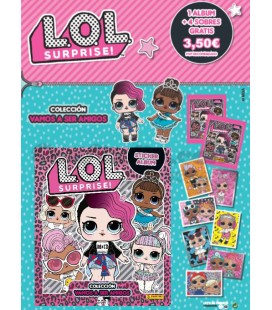 Pack lanzamiento Lol Surprise cromos Panini