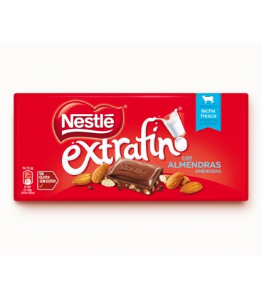 Chocolate Extrafino con Almendras Nestle
