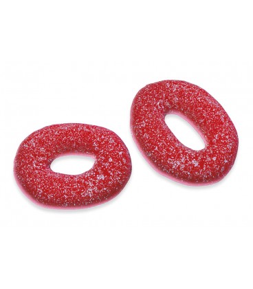 Strawberry Rings gummy jellies
