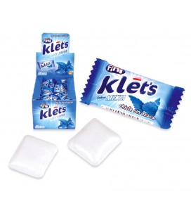 Chicle Klets menta sin azucar