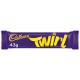 Barritas de chocolate Twirl de Cadbury