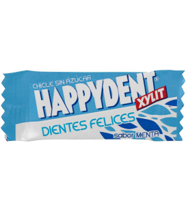 Chicle Happydent menta sin azúcar 2