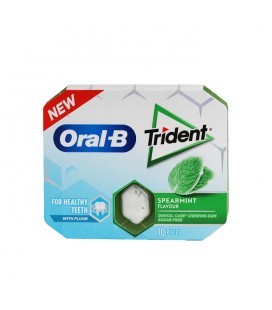 Chicle Trident Oral-B Hierbabuena 2
