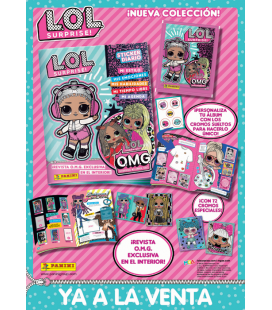 Sobres colección LOL O.M.G. de Panini 2