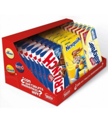Pack tabletas de chocolate infantiles Nestle