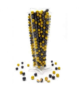 Mini Deluxe Oro+Negro jarron