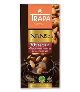 Pack  chocolates Trapa Intenso con Almendras 2