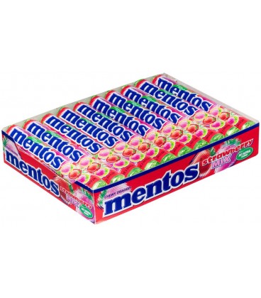 Mentos Strawberry Mix candy