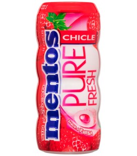 Chicle Mentos Gum Pure Fresa 2