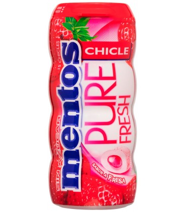Chicle Mentos Gum Pure Fresa Chicle Mentos Gum Pure Fresa