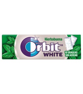 Chicle Orbit White Hierbabuena 2