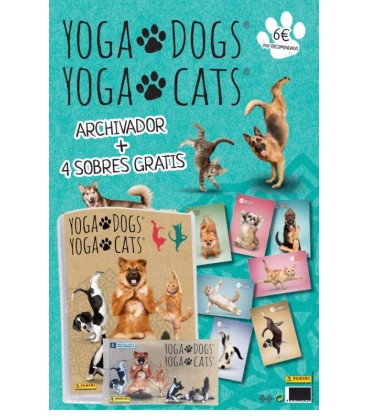 Pack lanzamiento Yoga Dogs & Cats de Panini