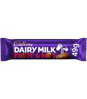Barritas Dairy Milk Fruit&Nuts de Cadbury