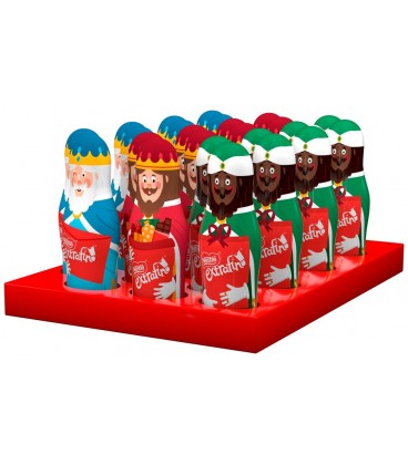 Reyes Magos de chocolate Nestle