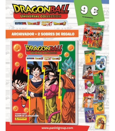 Pack lanzamiento Dragon Ball Universal Collection de Panini