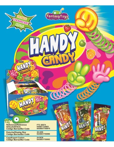 Handy Candy lollipops