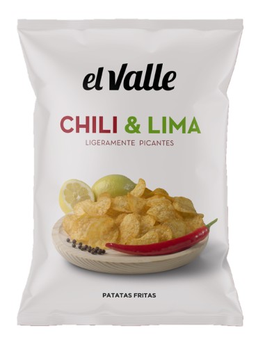Patatas Chili y Lima El Valle 45 g