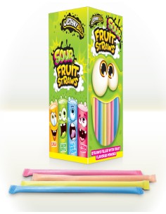 Sour Fruits Straws Johny Bee 2