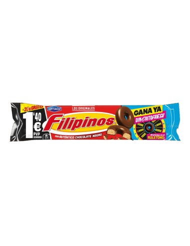 Filipinos chocolate negro 128 g