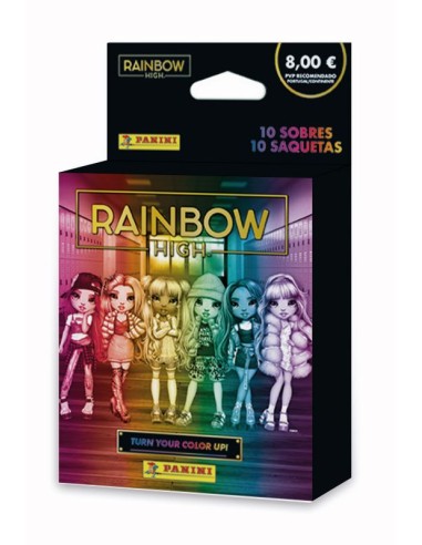 Cromos Rainbow High de Panini Mini Box