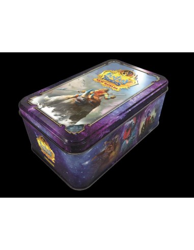 Fantasy Riders New Worlds tin box Panini