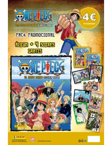 Pack lanzamiento One Piece 2 de Panini