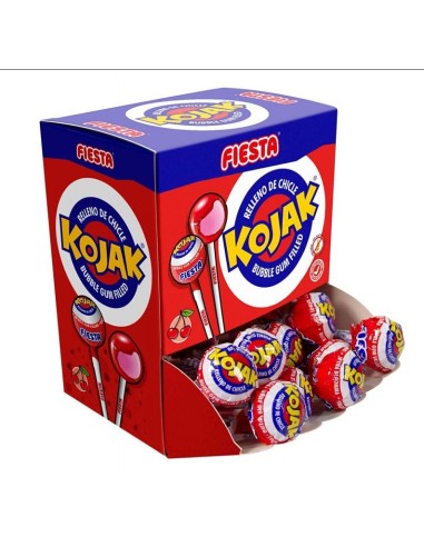 Kojak cherry lollipops Fiesta