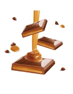 Nestle chocolate with Dulce de leche 2