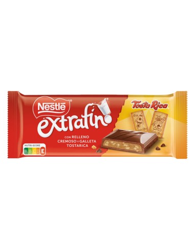 Chocolate Nestle con galleta Tosta Rica