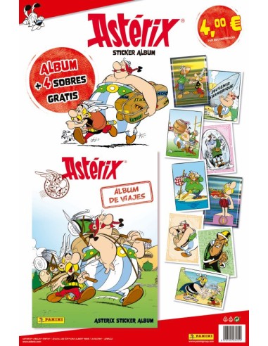 Pack lanzamiento coleccion Asterix 2023 de Panini