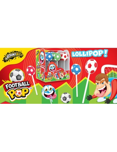 Football Pop lollipops Johny Bee