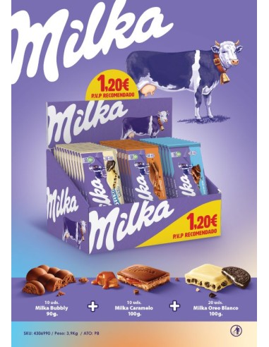 Milka bars offer pack