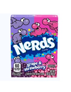 Caramelos Nerds Fresa-Uva 46 g