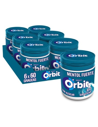 Orbit Strong Menthol gum Box