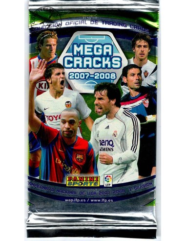 Megacracks Liga 2007-08 envelope Panini