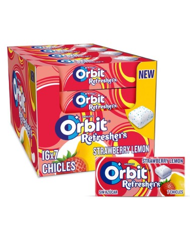 Orbit Refreshers Strawberry-lemon gums