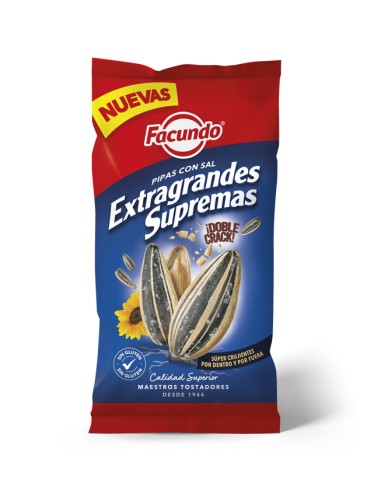 Extra Big sunflower seeds Facundo 90 g