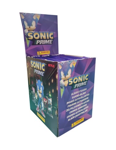 Sobres Sonic Prime de Panini