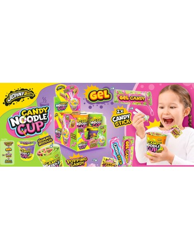 Candy Noodle cups Johny Bee