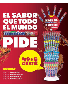 Mentos Cola launch pack