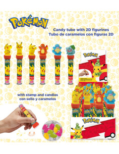 Pokemon Stampers with candies