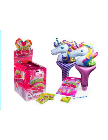 Happy Unicorn balloons with candies