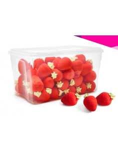 Giant Marshmallows Strawberries