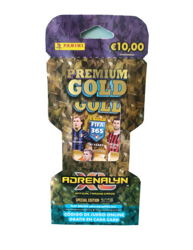 Premium Gold FIFA 365 envelope Panini