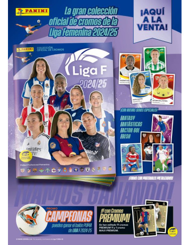 Liga F 2024-25 launch pack Panini
