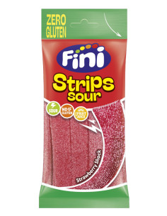 Lenguas de fresa Arizona de Fini 75 g