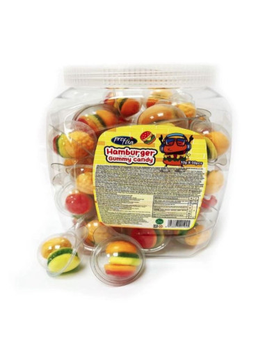 Gummy jellies mini Burgers